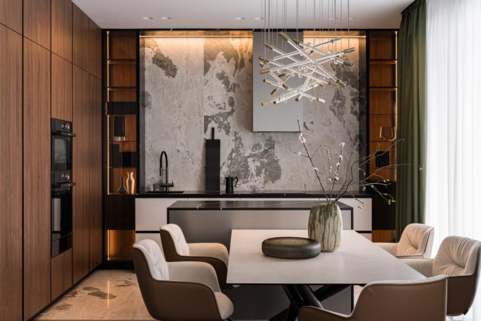 Эклектика и минимализм: семейная квартира