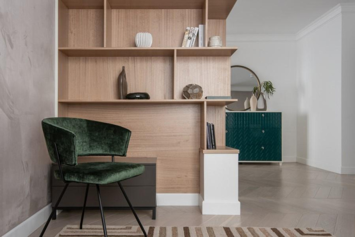 Квартира на набережной в скандинавском стиле